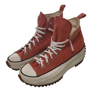 Converse Run Star Hike‎ High Top Platform Sneakers Pink 171300C M9/W10.5